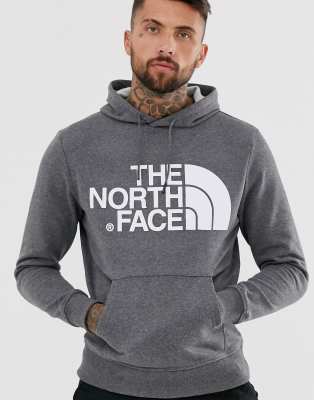 grey hoodie north face