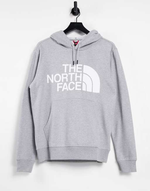 Gray north clearance face hoodie