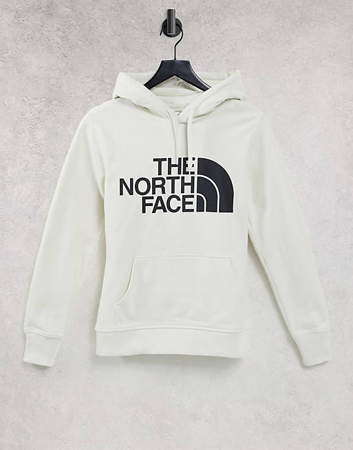 Women The North Face Standard hoodie in off-white 