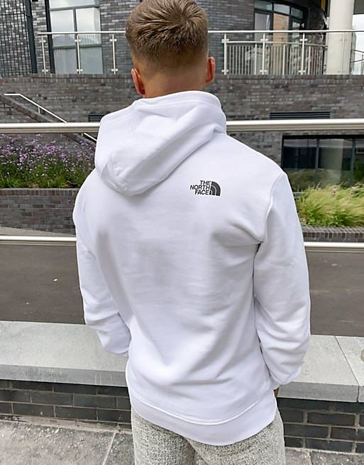 The North Face Standard hoodie in white