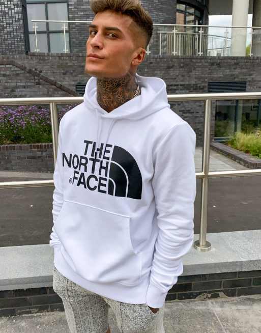 White north shop face hoodie