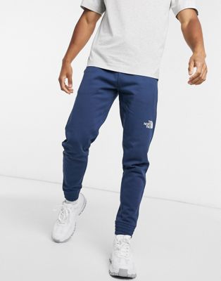 blue north face joggers