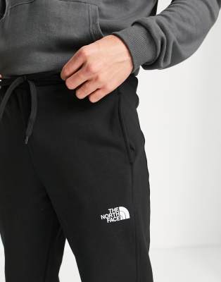 dark grey north face joggers