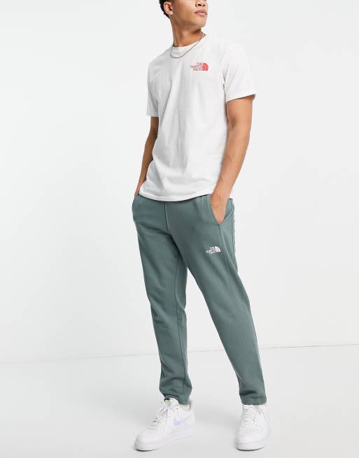 North face cheap green joggers