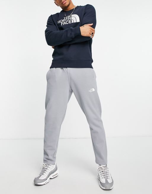 Grey north face joggers sale