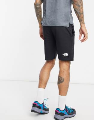 black north face shorts