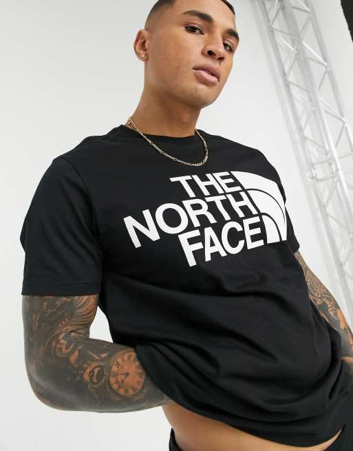 The North Face Standard logo t-shirt in black