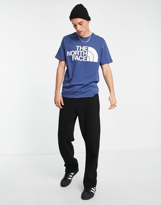 The North Face Standard logo t-shirt in navy | ASOS