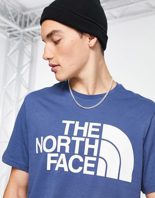 The North Face Standard logo t-shirt in navy | ASOS