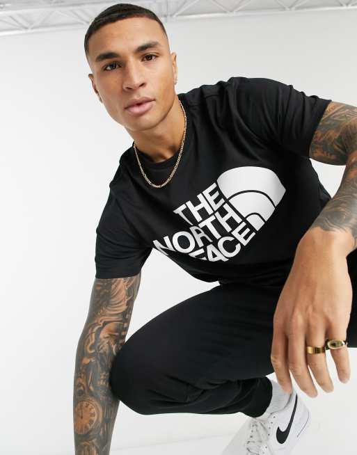The North Face – Standard – T-Shirt in Schwarz mit Logo