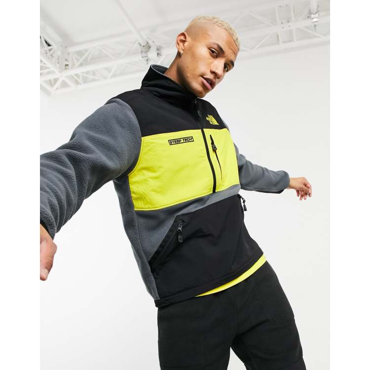 The North Face Steep Tech Half Zip Fleece Vanadsgry/tnf black