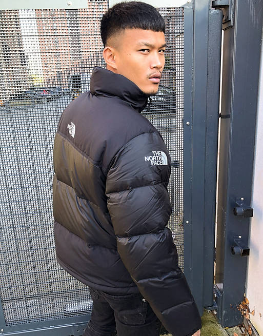 The North Face Steep Tech down puffer jacket in black | ASOS
