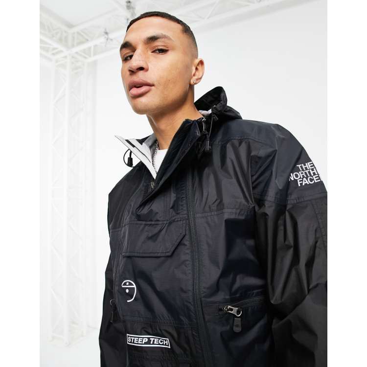 The North Face Steep tech Light rain jacket in black | ASOS