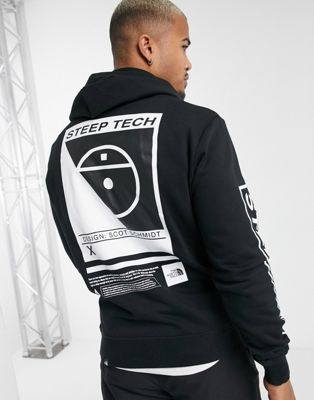 Face Steep Tech logo hoodie in black 