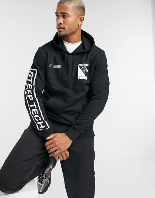 THE NORTH FACE STEEP TECH LOGO HOODIE XS - パーカー