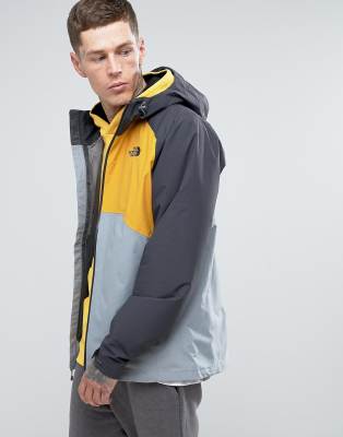 North face deals stratos jacket yellow