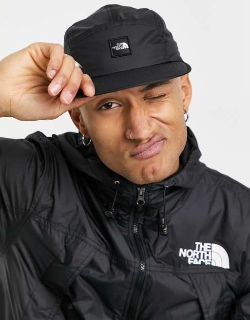 North face 5 hot sale panel hat black