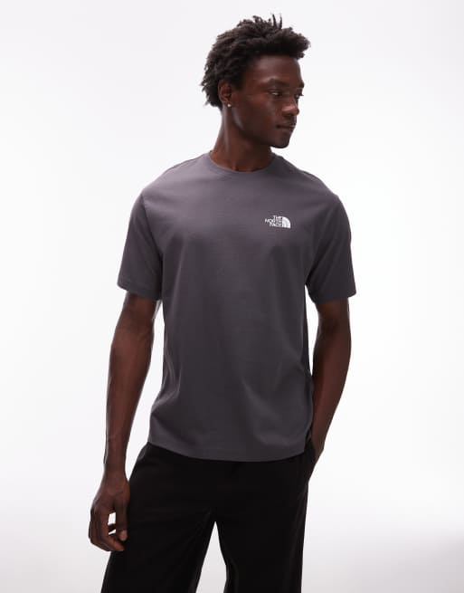 The North Face - Street Bear - Off-grå og oversized T-shirt med rygprint, 3 af 5