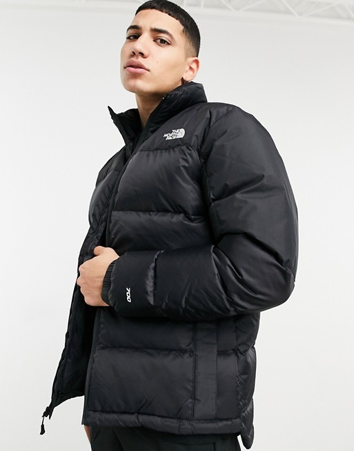 The North Face Stretch Diablo down jacket in black