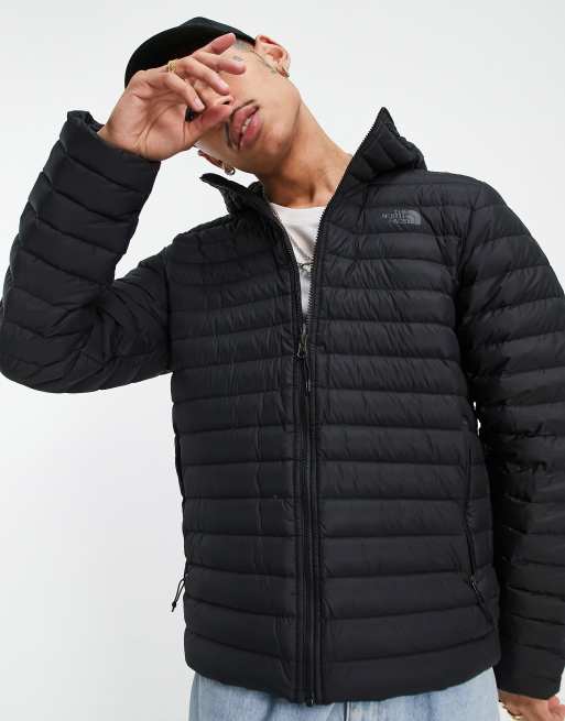 The north face stretch down hooded on sale jacket