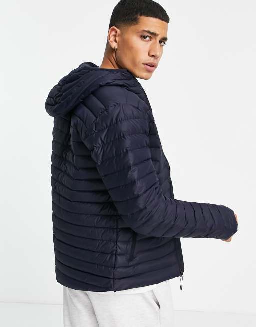 The north face cheap stretch down hooded jacket