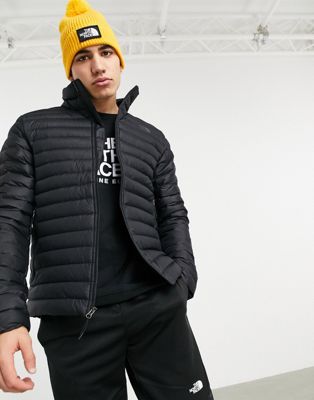 The North Face Stretch Down jacket in black