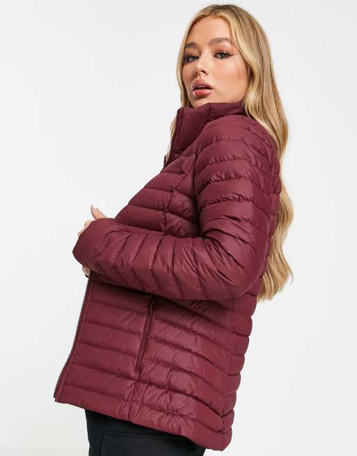 North face burgundy coat hotsell