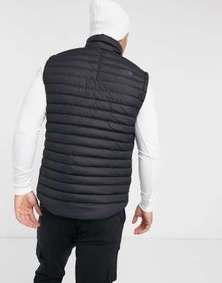 north face men's stretch down vest