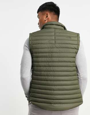 north face gilet grey