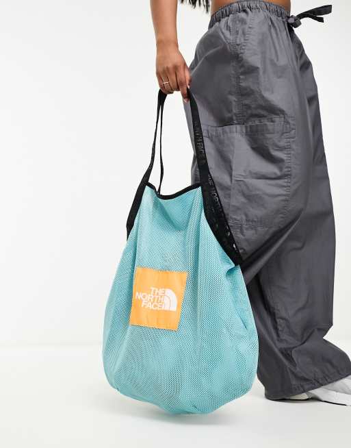 The North Face string tote bag in blue | ASOS