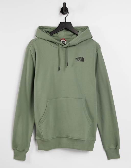 Sudadera north best sale face verde