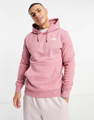 pink the north face hoodie