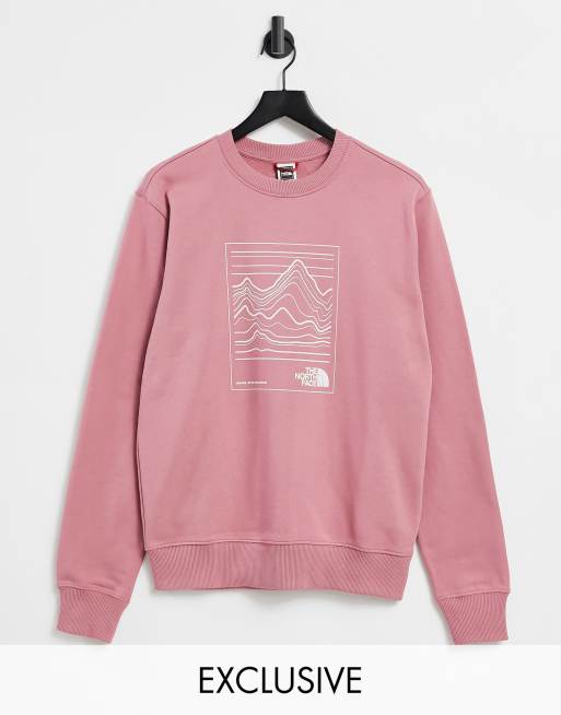 North face sale mountain sweatshirt pullover