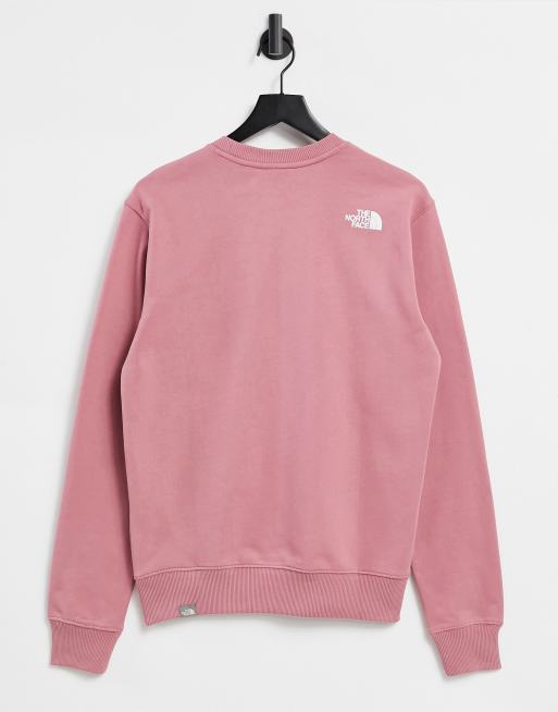 North face hot sale pink sweater