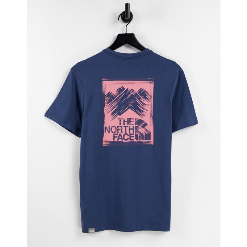 The North Face - Stroke Mountain - T-shirt blu - In esclusiva su ASOS