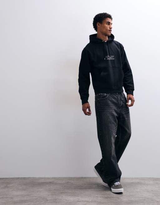 The North Face - sudadera con capucha relajada U Zumu 2.0 en negro TNF, 3 de 5