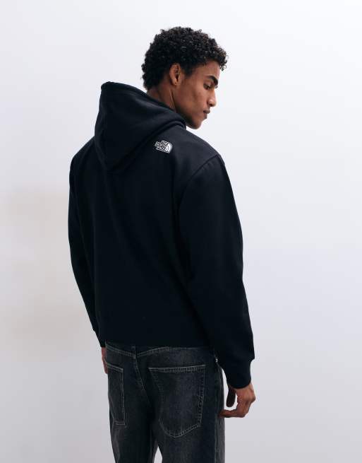 The North Face - sudadera con capucha relajada U Zumu 2.0 en negro TNF, 4 de 5