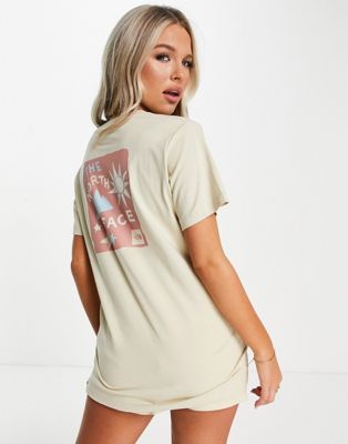 The North Face Sun and Stars t-shirt in beige Exclusive at ASOS | ASOS
