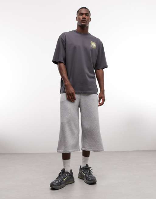 The North Face Sun backprint oversized t-shirt in grey, 2 of 5