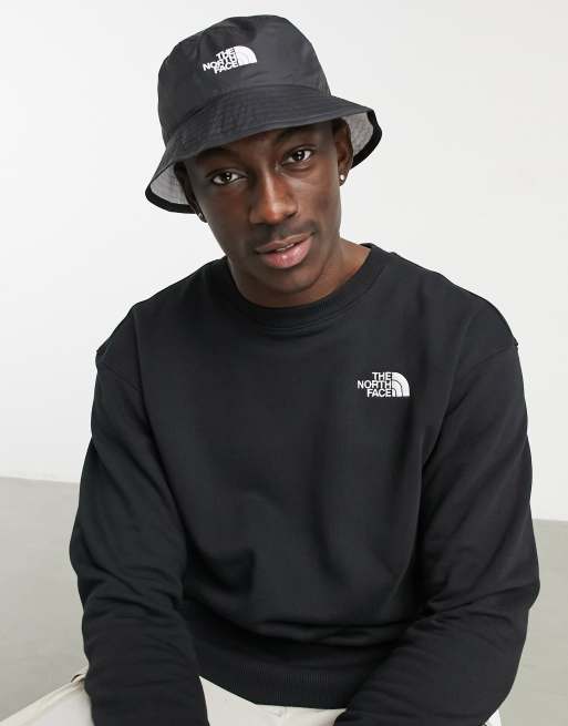 The North Face Sun Stash bucket hat in black