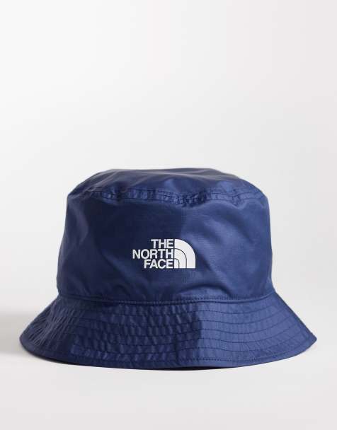 The North Face Sun Stash reversible hat in blue