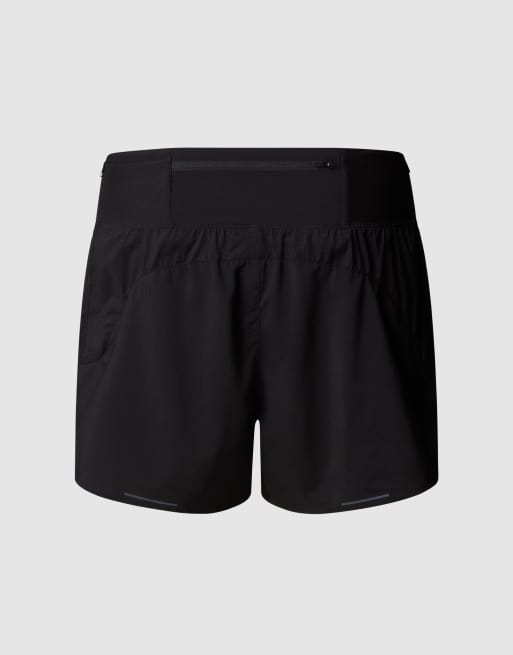 The North Face sunriser 5" 2-in-1 shorts in black, 4 of 4