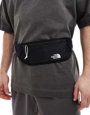 The North Face Sunriser run belt in black and white