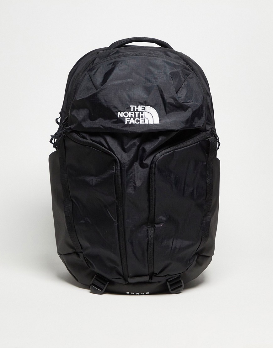 The North Face Surge Flexvent 31l backpack in black
