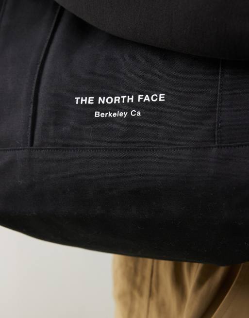 The North Face – Svart toteväska med rund logga, 4 av 4