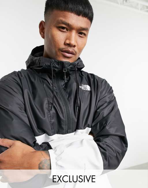 The North Face – Svart vindtät anorak, endast hos ASOS