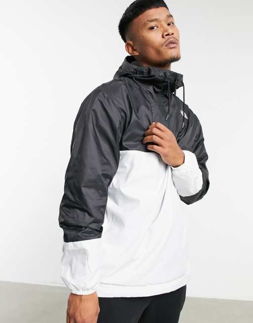 The North Face Svart vit anorak Endast hos ASOS ASOS