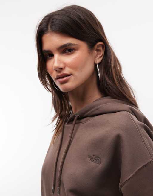 The North Face sweat à capuche oversize Simple Dome à motif marron, 2 de 4