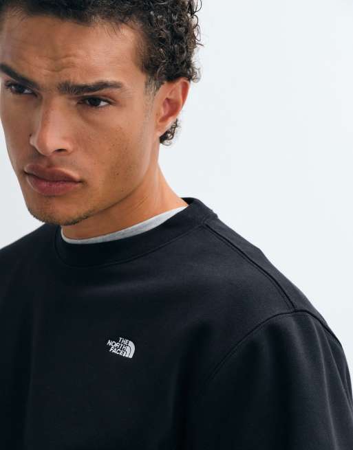 The North Face sweatshirt relaxed Essential Simple Dome noir, 3 de 5