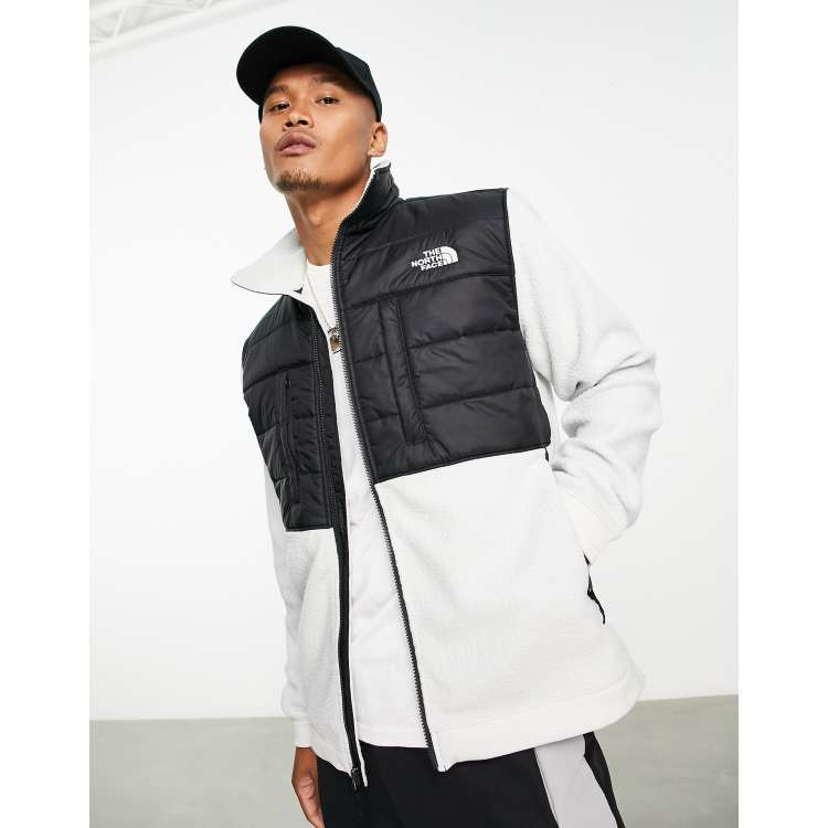 grey north face fleece